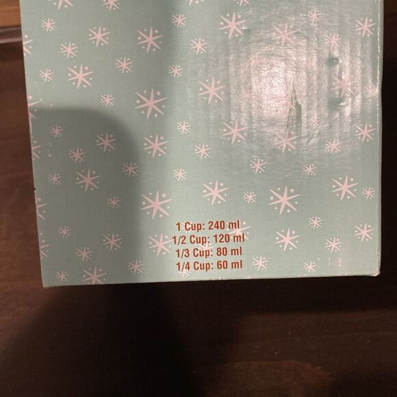 Nesting Snowmen Ceramic Christmas Measuring Cup Set - Picture 7 of 8